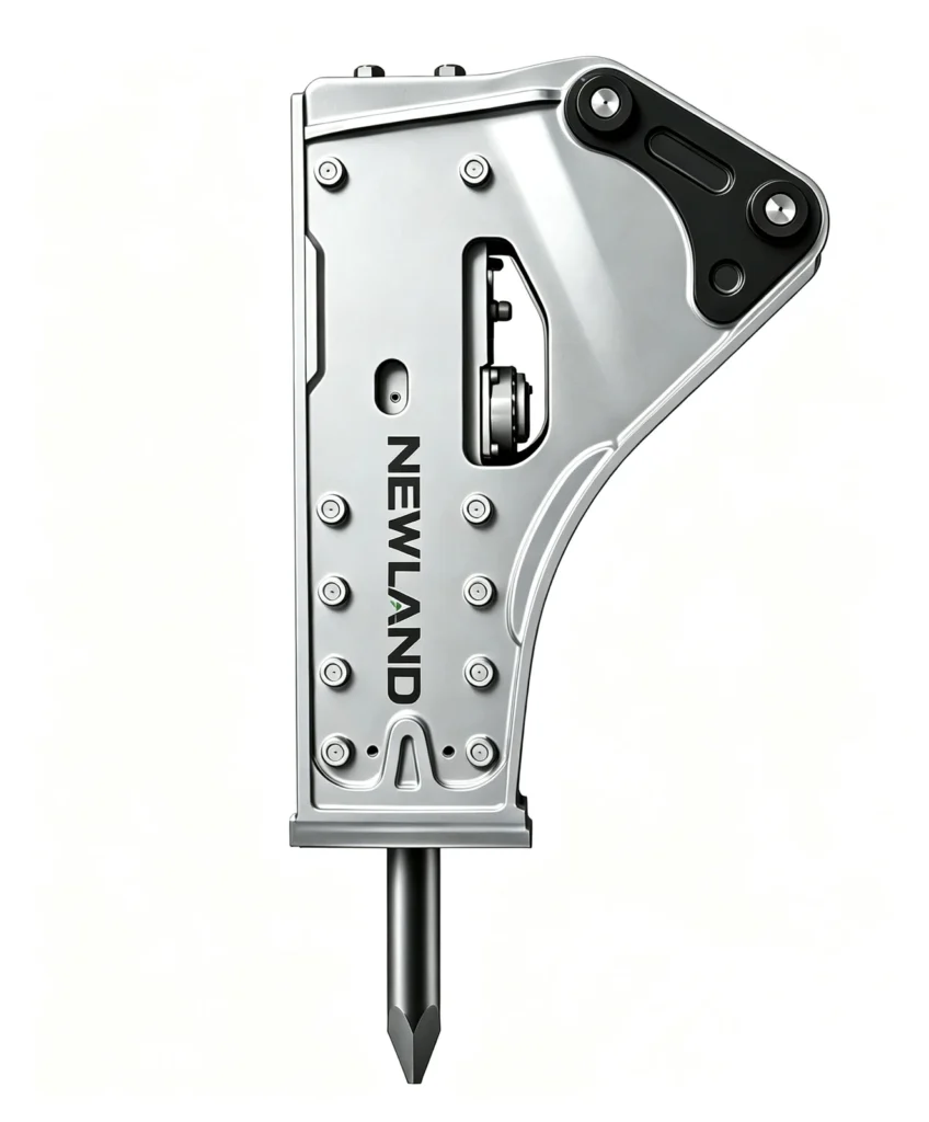 NEWLAND hydraulic breaker with chisel