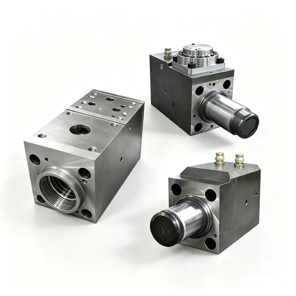 Hydraulic breaker cylinders