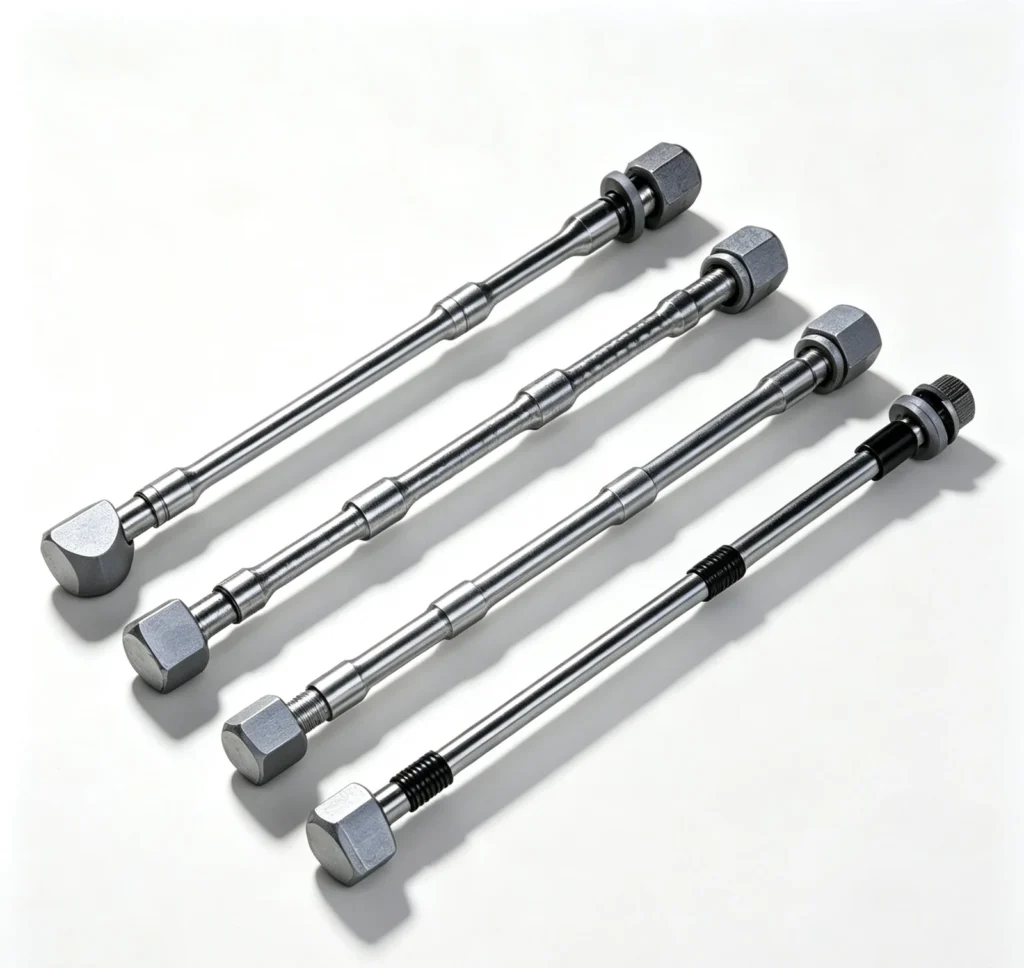 Hydraulic breaker through bolts